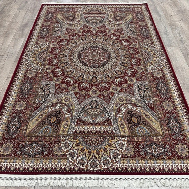 Ковер турецкий Абришим 3809 red