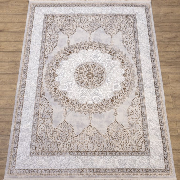 КОВРЫ ДИЗАЙН N891A ЦВЕТ WHITE / BEIGE_1 Prado