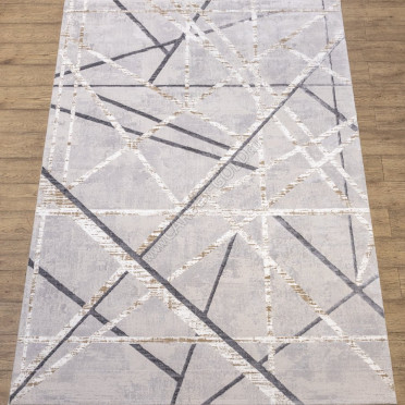 КОВРЫ ДИЗАЙН N914A ЦВЕТ SH_CREAM / SH_L_GRAY Prado