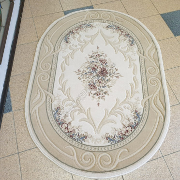 Молдавский шерстяной ковер Premium 2518-2-51053 Oval