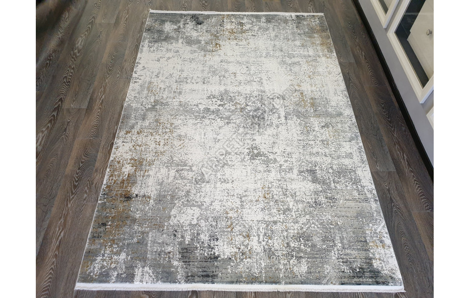 Ковер ДИЗАЙН DV001 ЦВЕТ C_D GRAY / CREAM