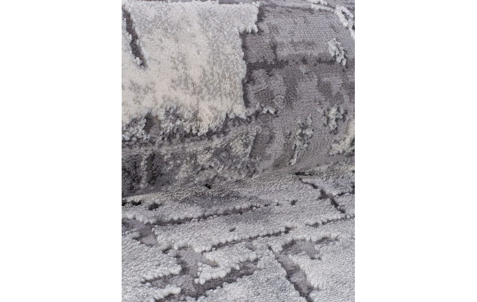 Турецкая ковровая дорожка 03752A GREY - коллекция ARMINA