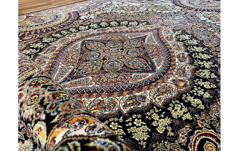 Ковер турецкий Абришим 3843 lasirvert прямоугольный