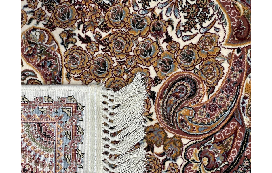 Ковер турецкий Абришим 3843 crem прямоугольный