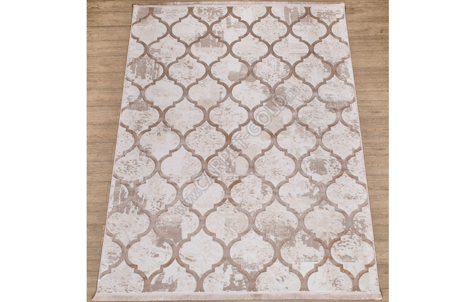 Ковер 4100B ЦВЕТ BEJ FLOS / BEJ FLOS