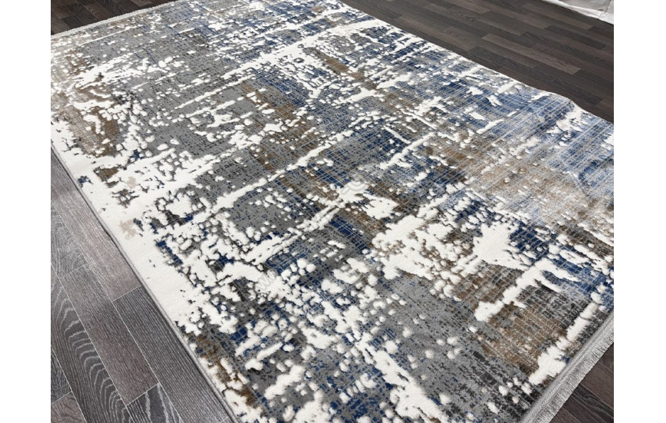 Турецкий ковер 40197A_COKME BEYAZ / A.GRI