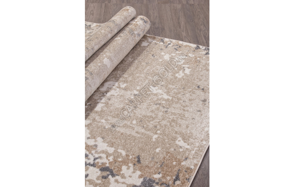 Российский ковер F041 - BEIGE - Прямоугольник - коллекция TORNADO