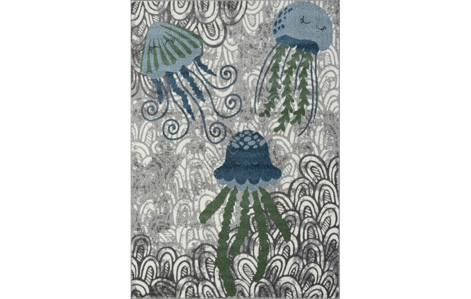 Ковер C207 - BLUE - Прямоугольник - коллекция RIO