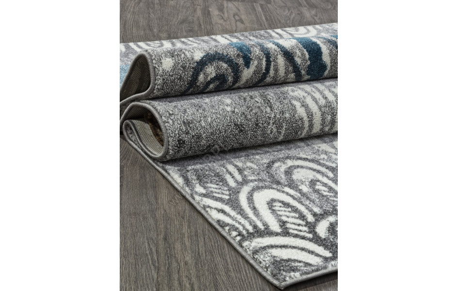 Ковер C207 - BLUE - Прямоугольник - коллекция RIO