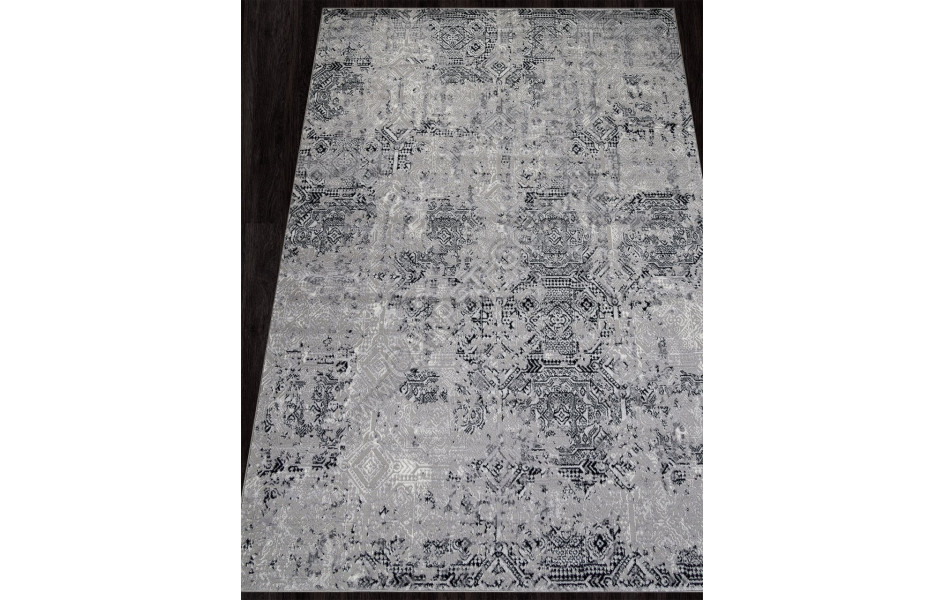 Ковер F281 - DARK GRAY - Прямоугольник - коллекция PALERMO