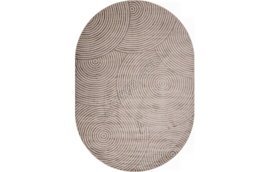Ковер F410 - BEIGE - Овал - коллекция DIOS