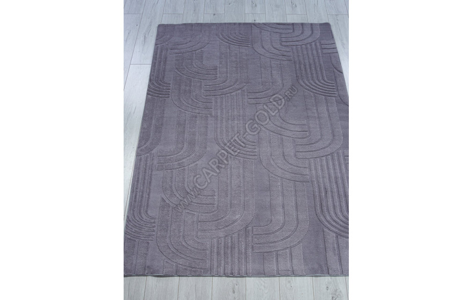 Ковер PX3004 - GRAY - Прямоугольник - коллекция AURA