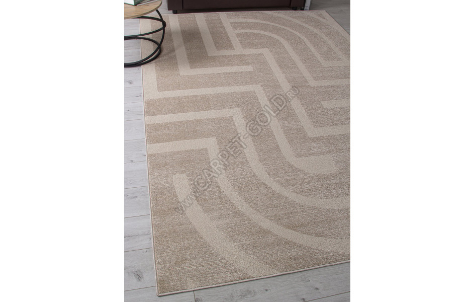 Ковер F439 - LIGHT BEIGE - Прямоугольник - коллекция DIOS